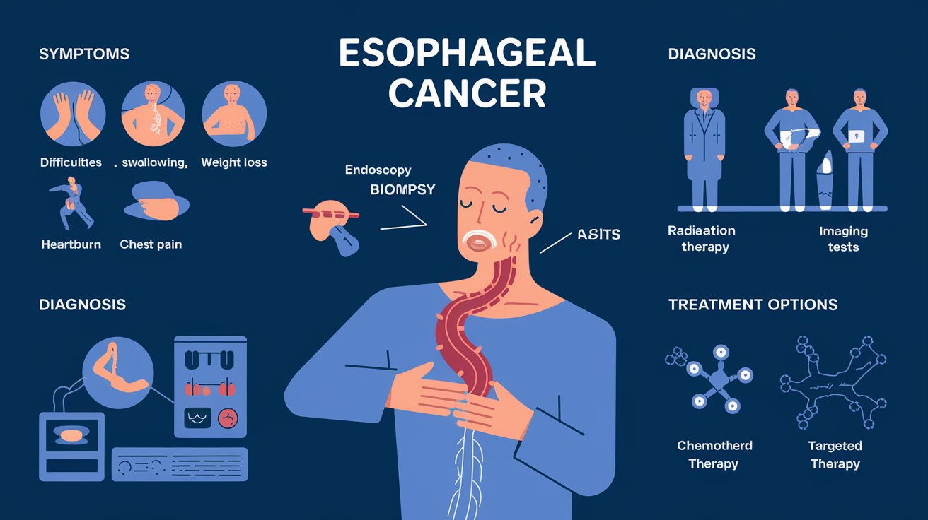 Esophageal Cancer (ICD-10): Symptoms, Diagnosis, and Treatment Options for Patients