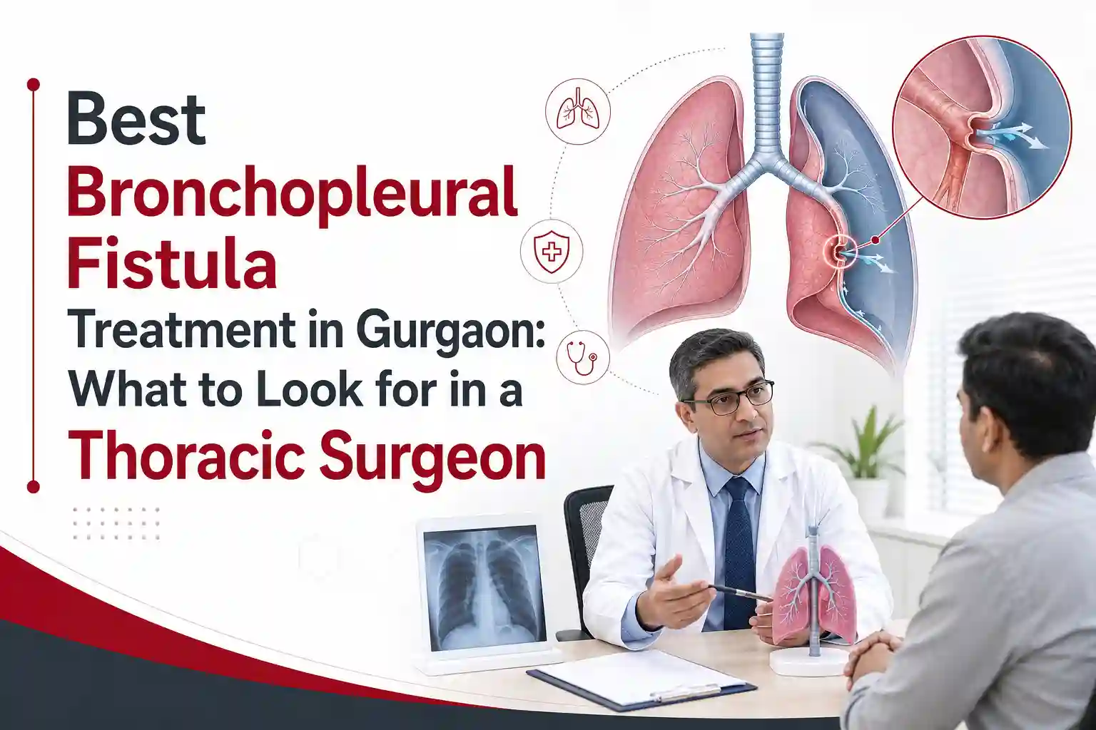 Best Bronchopleural Fistula Treatment in Gurgaon: What to Look for in a Thoracic Surgeon